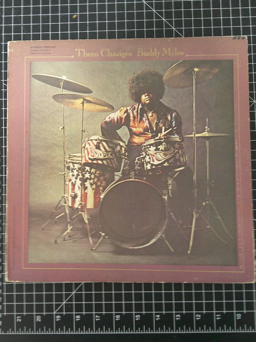 Buddy Miles Them Changes LP 1970 Mercury SR-61280 Original Red Label VG
